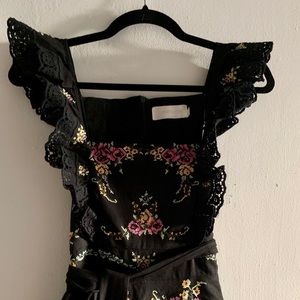 Zimmermann Allia Embroidered Dress